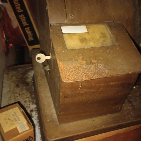 Antique National Cash Register Co. Cash Register Functional - Picture 6 of 6